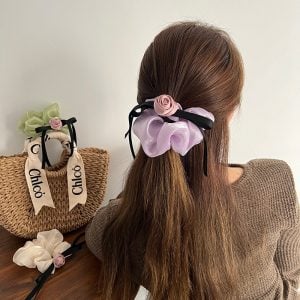 Elsa Scrunchies Purple