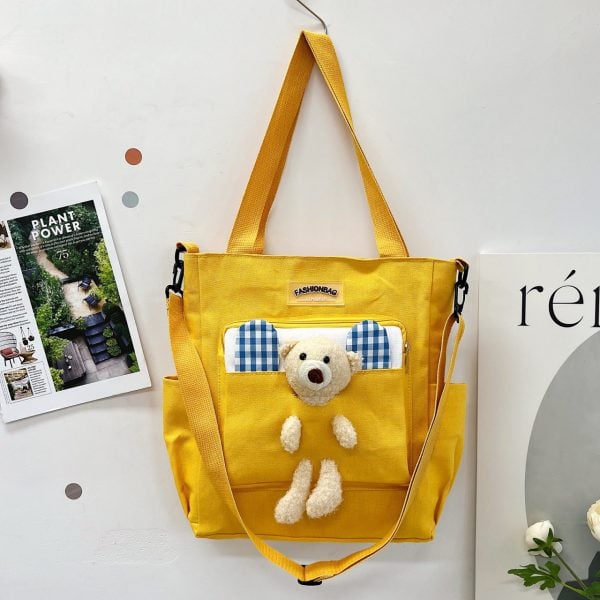 Stylish-Spacious-Cartoon-Shoulder-Bag yellow