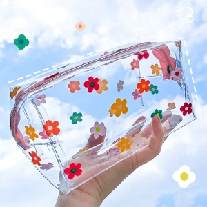 Transparent Large Capacity Pencil Bag