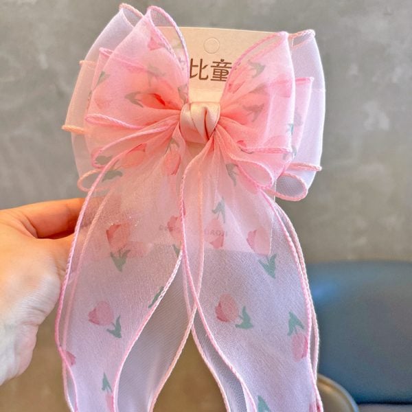 Wave Pink Bow