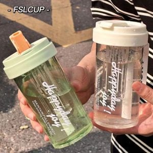 600 ML Straw Water Bottle