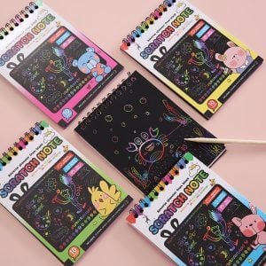 Kawaii Art Scratch Book