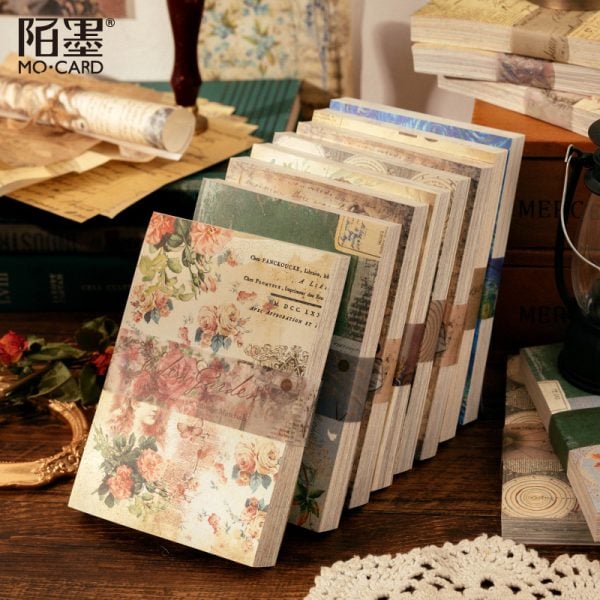 Aesthetic 100pcs Decorative Journal Paper Book