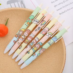 Cute Girl Press Gel Pen main