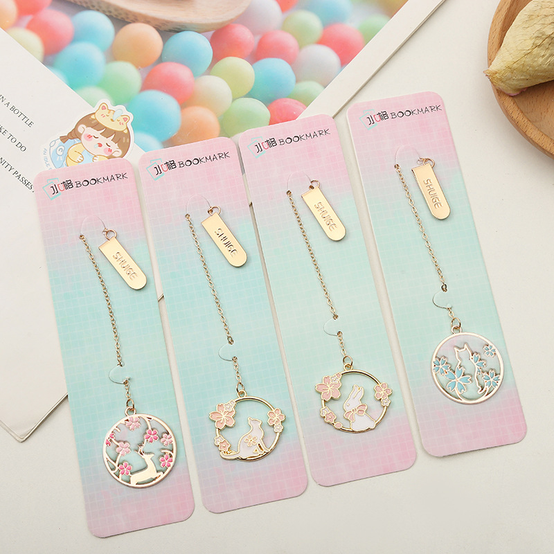 High Quality Sakura Metal Bookmarks