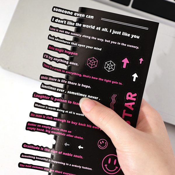 Retro Long Strip Pet Stickers