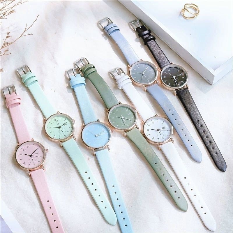 Solid Color Dial Watch