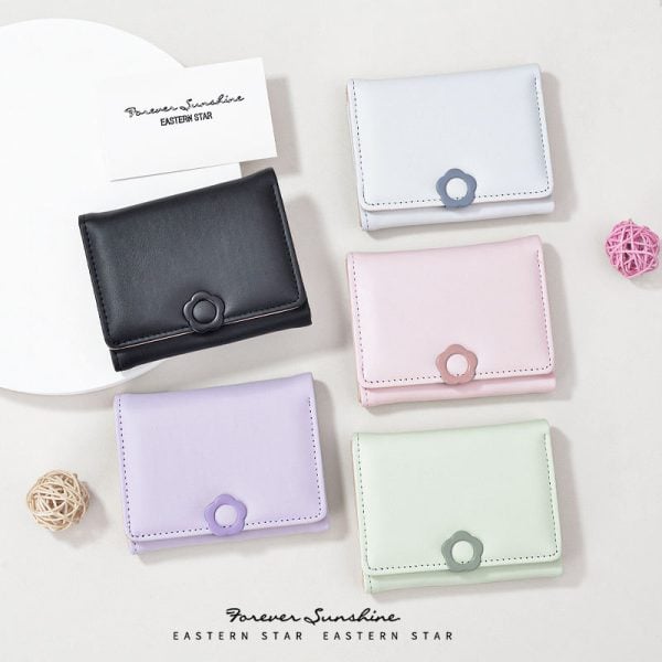 Premium Aesthetic Three-fold Wallet