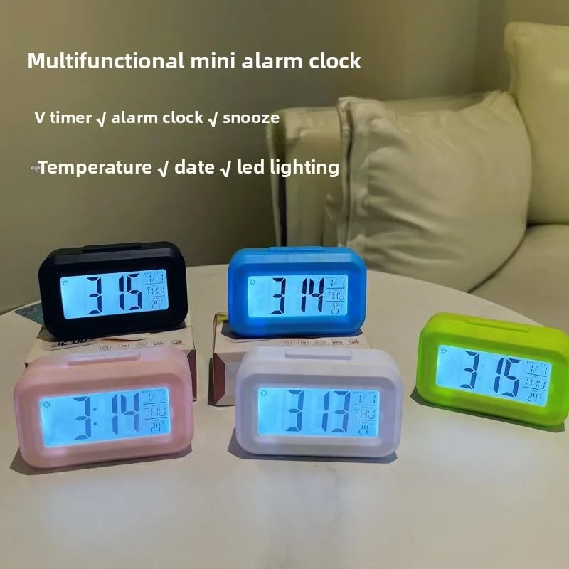 Mini LED Digital Alarm Clock