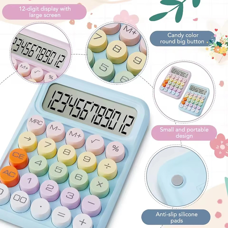 Pinteresty Kawaii Candy Calculator 3