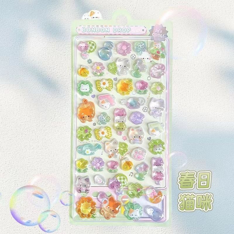 Cartoon 3D Stickers
