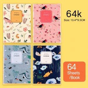 Floral Themed Mini Notebook detail 22