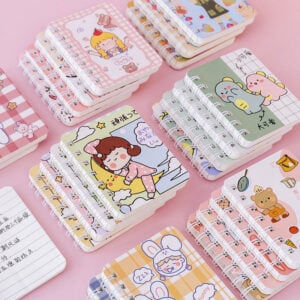 Portable Cartoon Mini Notepad