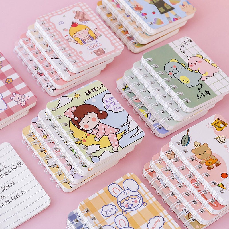Portable Cartoon Mini Notepad