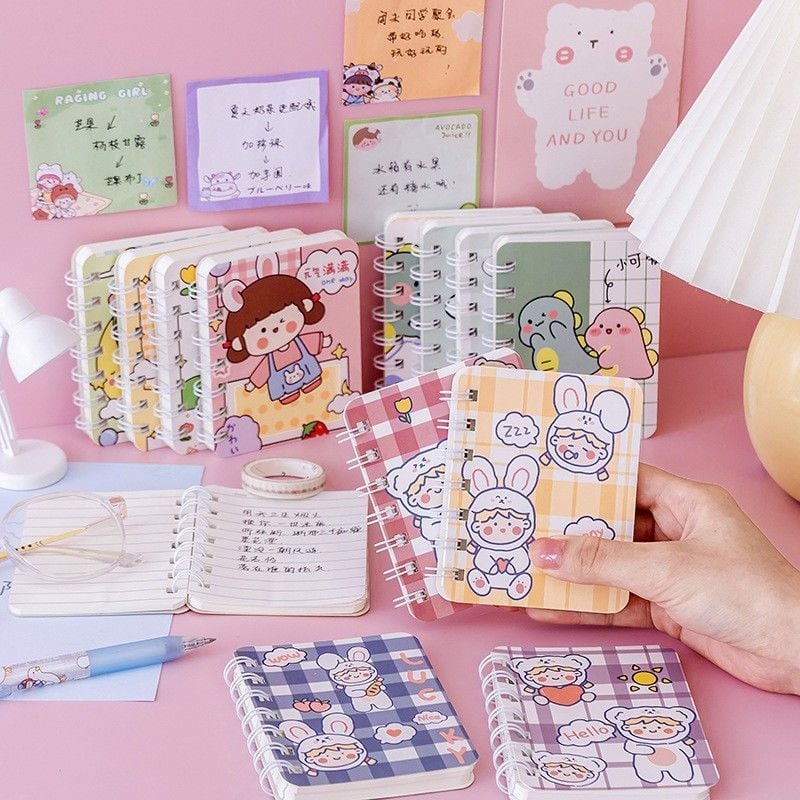 Portable Cartoon Mini Notepad