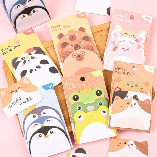 Three-Layer Cartoon Sticky Notes main