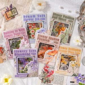 Waterproof Vintage Style PET Stickers main