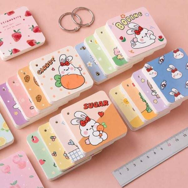 Cute Cartoon Ring Mini Notebook main