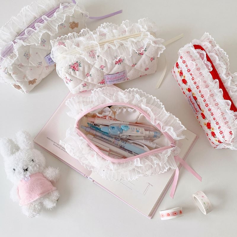 Hisocute Lace Themed Pencil Pouch - Image 2