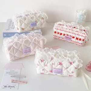 Hisucute Lace Themed Pencil Pouch