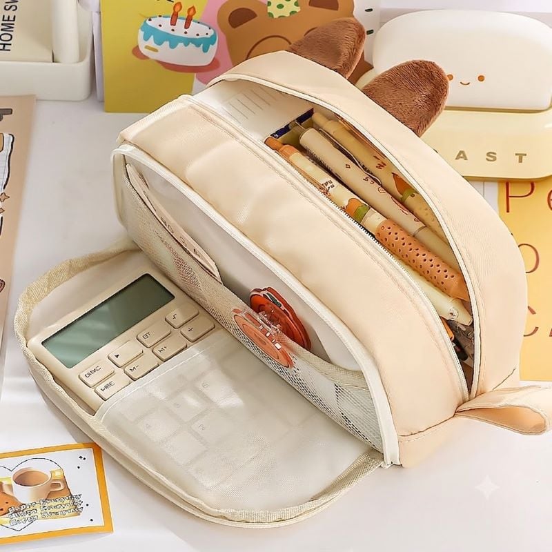 Large Capacity High-value Capi-Panda Pencil Bag - Image 4