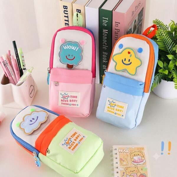 Min School Bag Themed Pencil Bag