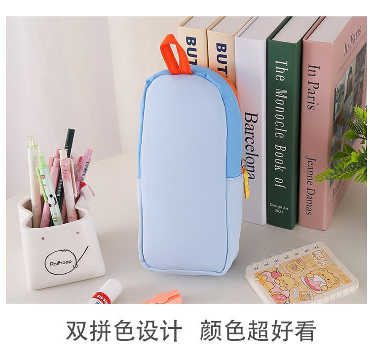 Mini School Bag Themed Pencil Bag - Image 4