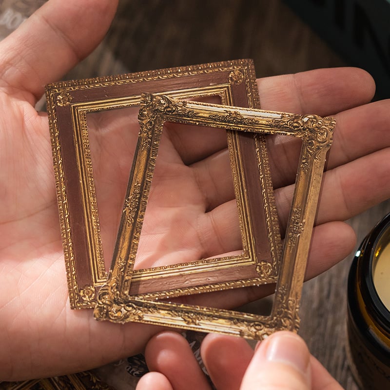 Vintage Border Themed Journal Frames Sticker - Image 3