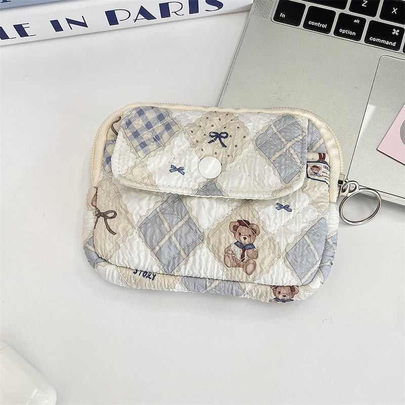 Cartoon Floral Multi-Functional Storage Bag