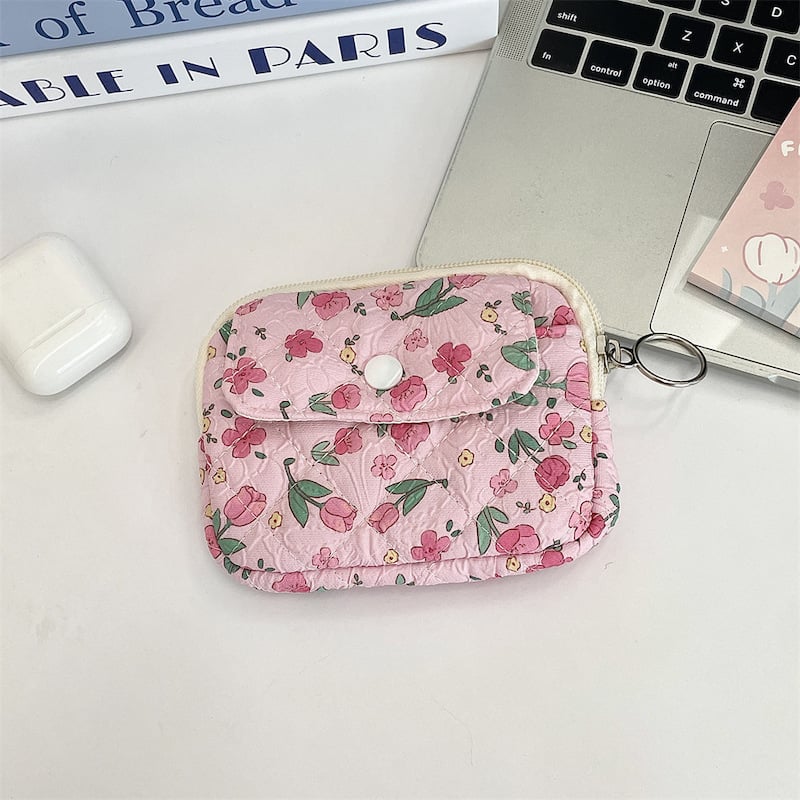 Cartoon Floral Multi-Functional Storage Bag