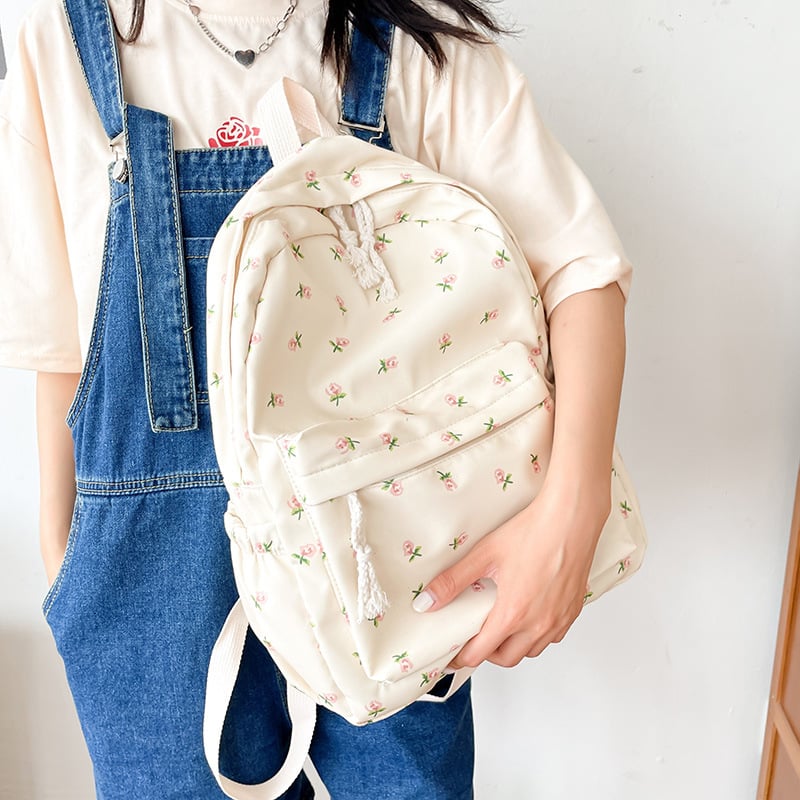 Japanese Style Simple School Backpack