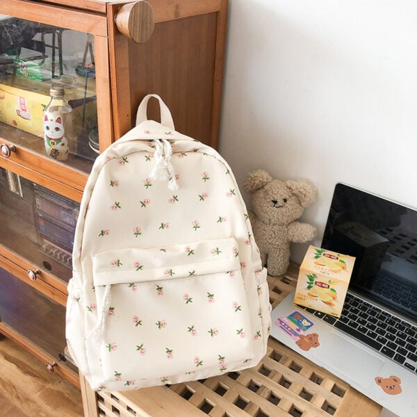 Japanese Style Simple School Backpack