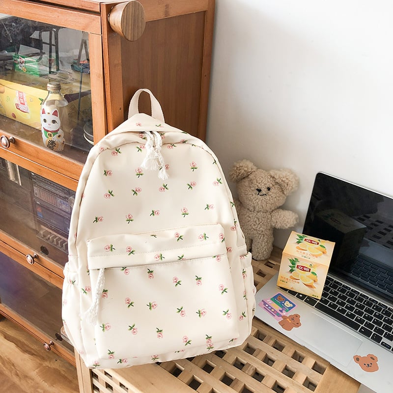 Japanese Style Simple School Backpack
