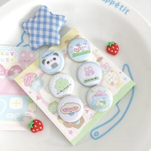 Kawaii Decoration Badge Pin 25mm